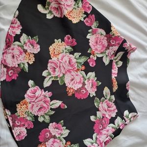 Flowery skirt